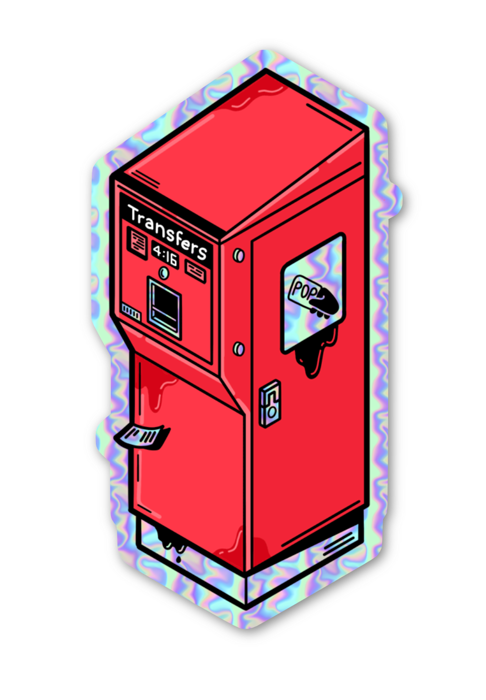 TTC Transfer Machine Sticker