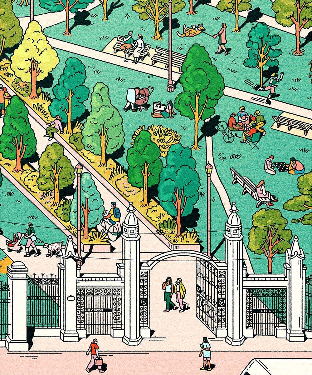 Trinity Bellwoods Park | Art Print