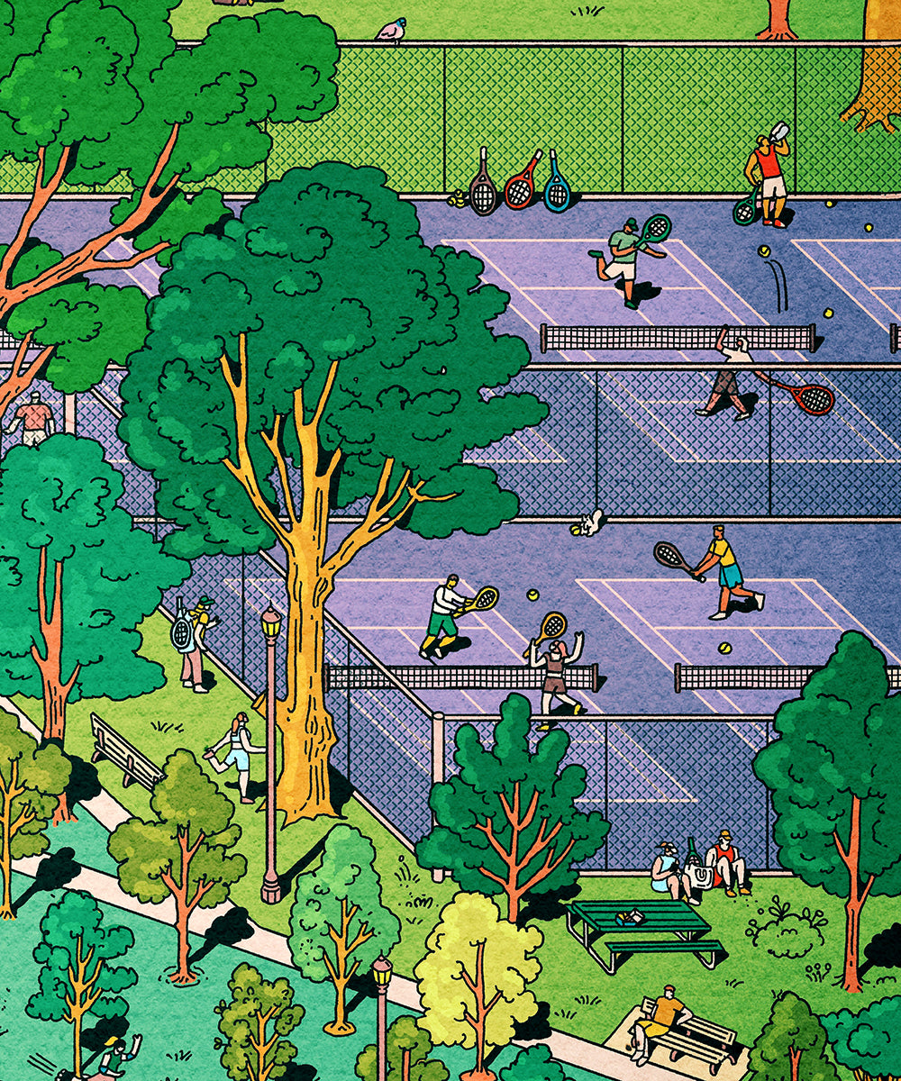 Trinity Bellwoods Park | Art Print