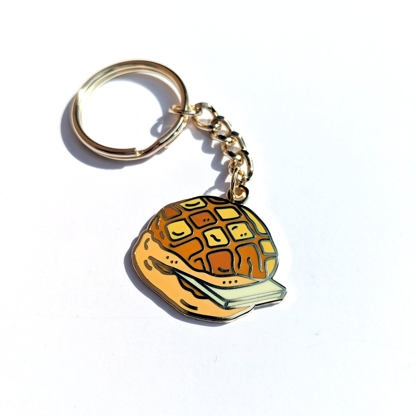 Pineapple Bun - Enamel Pin + Keychain