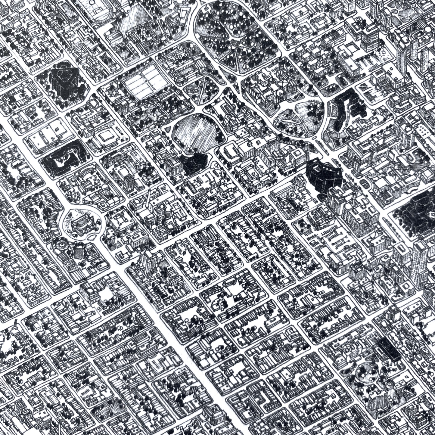 Toronto Pen + Ink | Illustrated Art Print