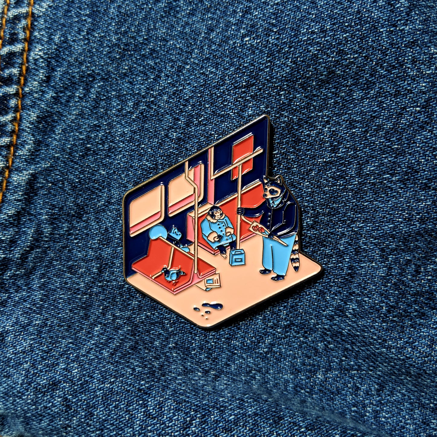 TTC Creatures Enamel Pin