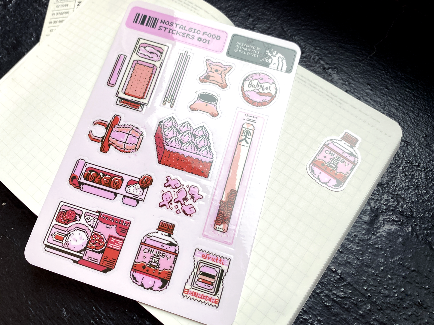 Nostalgic Food #1 | Sticker Sheet