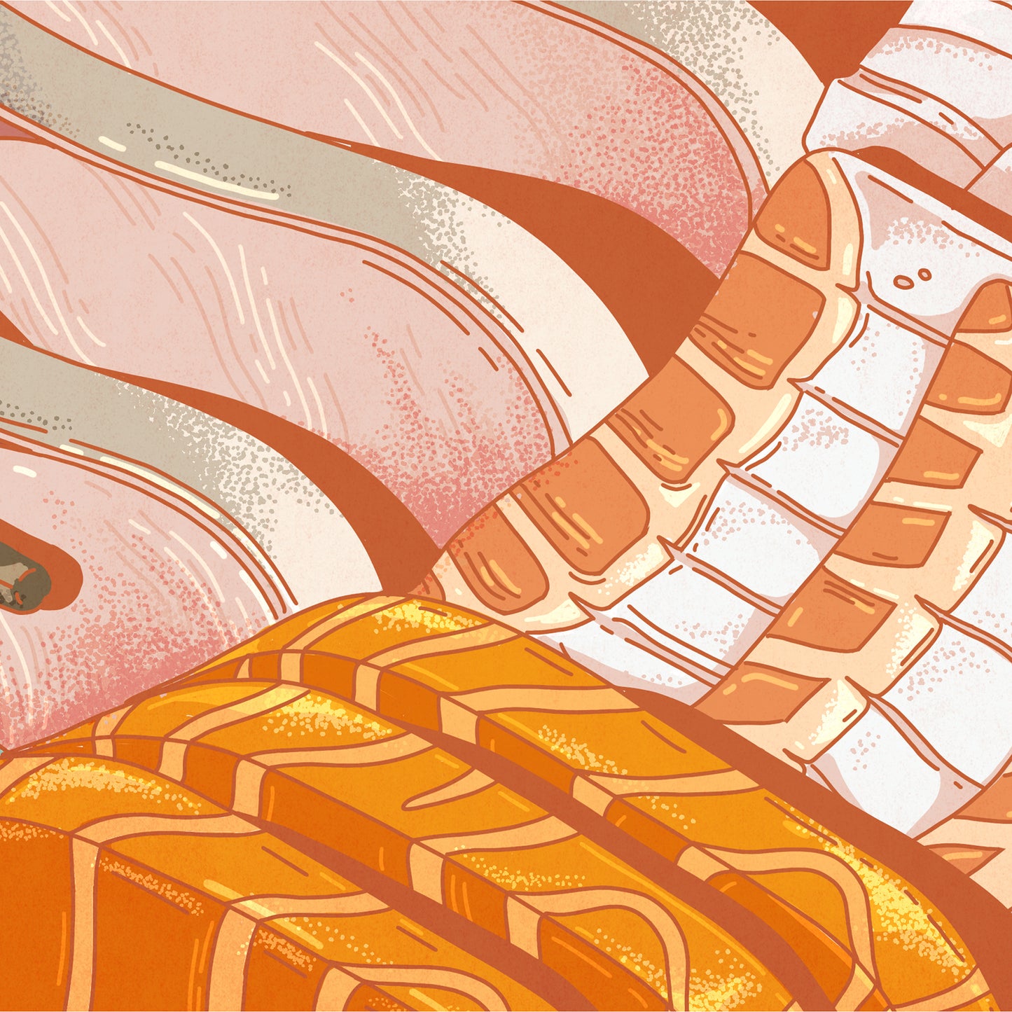 Sashimi | Illustrated Art Print