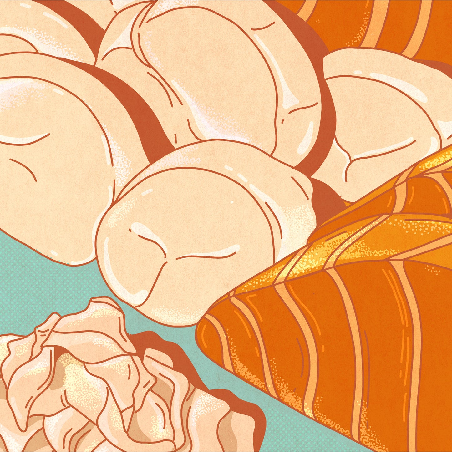 Sashimi | Illustrated Art Print