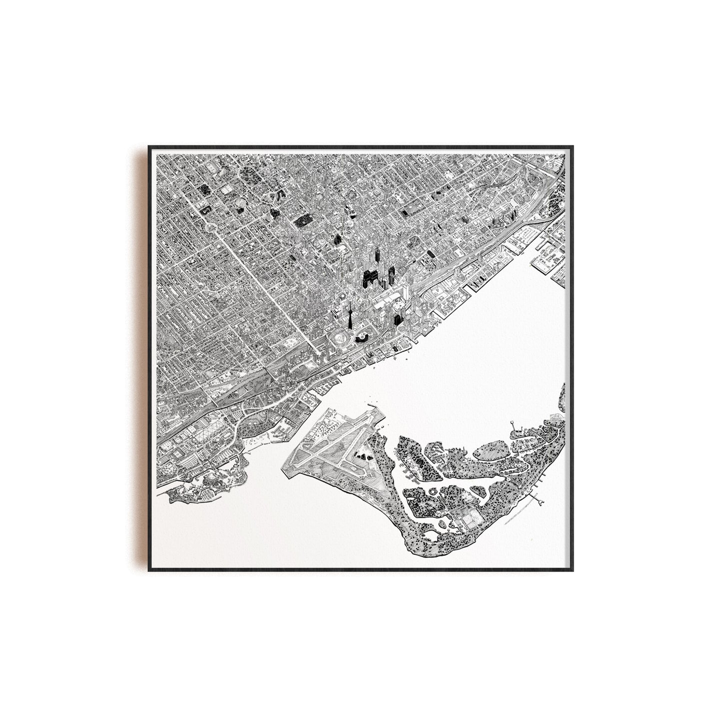 Toronto Pen + Ink | Illustrated Art Print