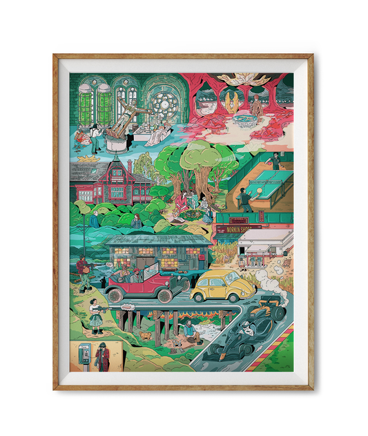 Oscars Mashup 2026 - 12x16 Art Print