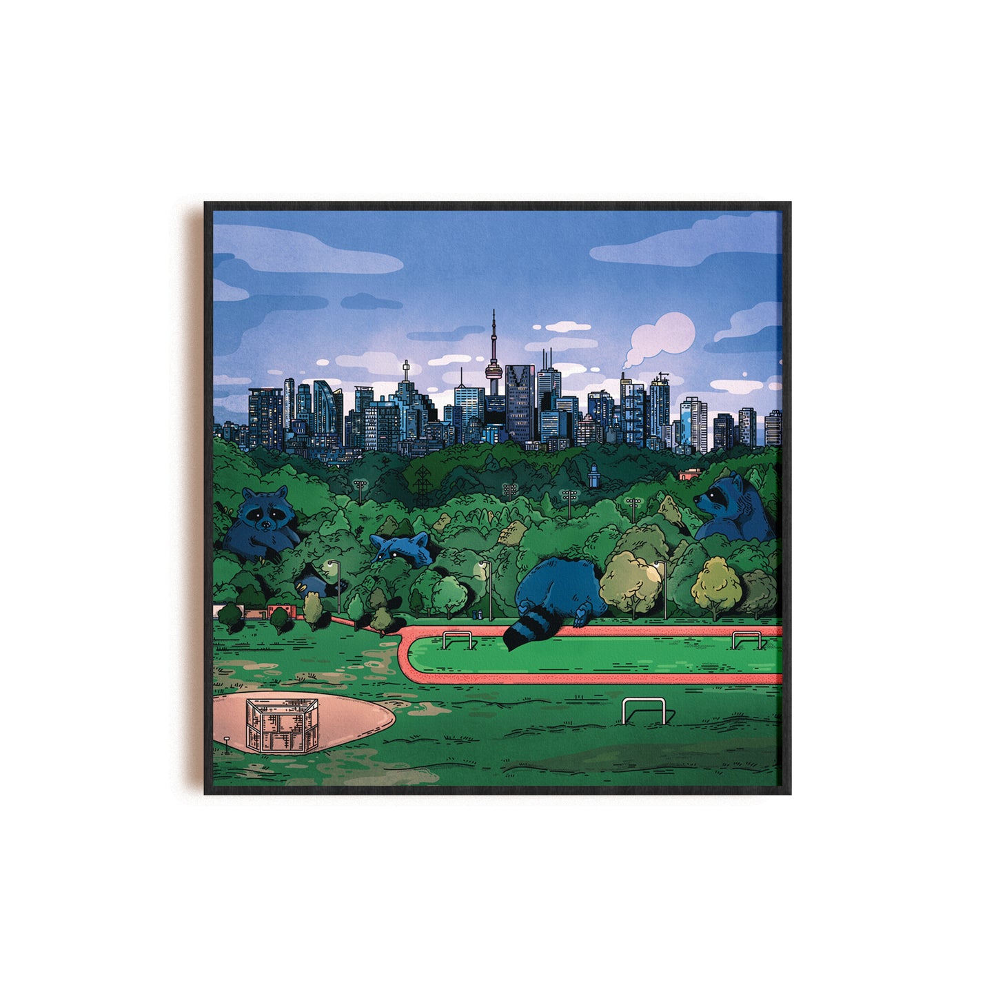 Riverdale Park | Toronto Art Print