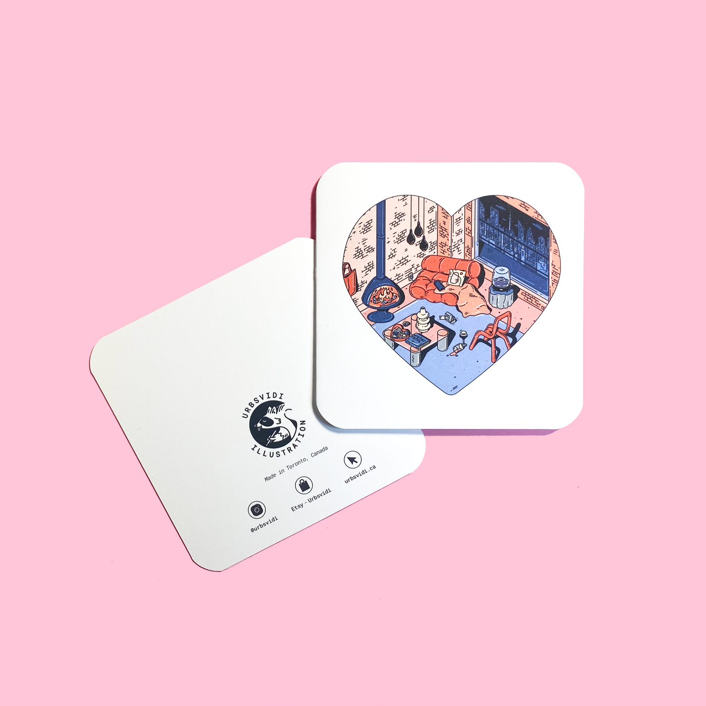 Cozy Loft | Valentines Day Card